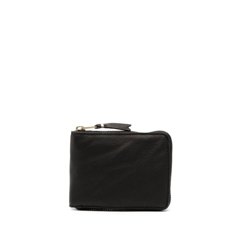 Comme Des Garçons Wallet Women Washed Leather Wallet